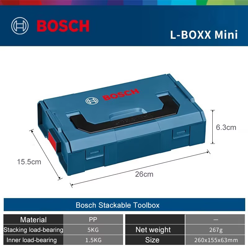 BoschL-BOXX-Boîte à outils empilable