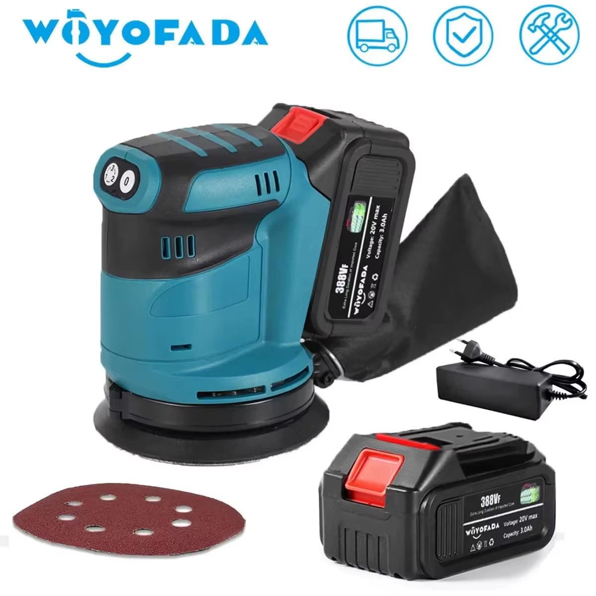 Ponceuse électrique à orbite aléatoire