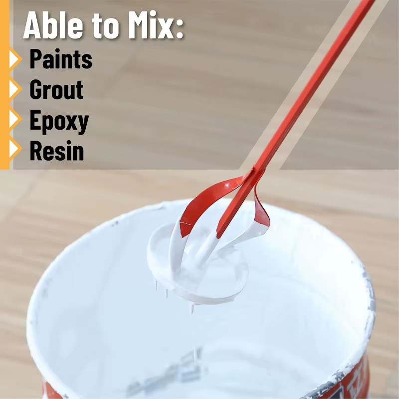 1 pièce Mélangeur de peinture pour perceuse