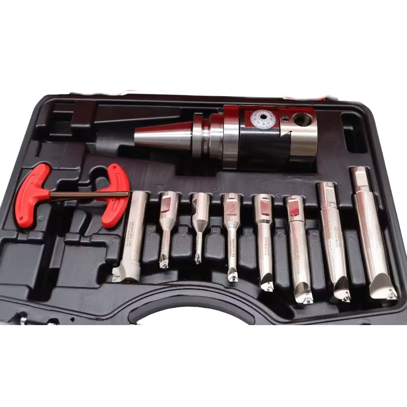 Outils de perçage CNC, ensemble de têtes