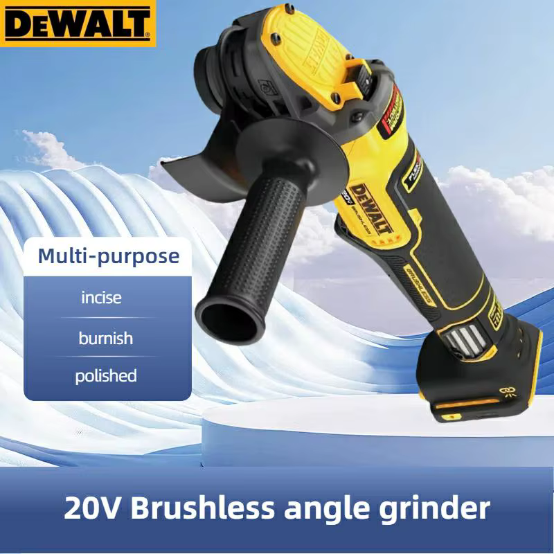 Meuleuse d'angle sans fil DEWALT DCG409 20V | Machine de découpe et de polissage professionnelle 125 mm 9000 tr/min