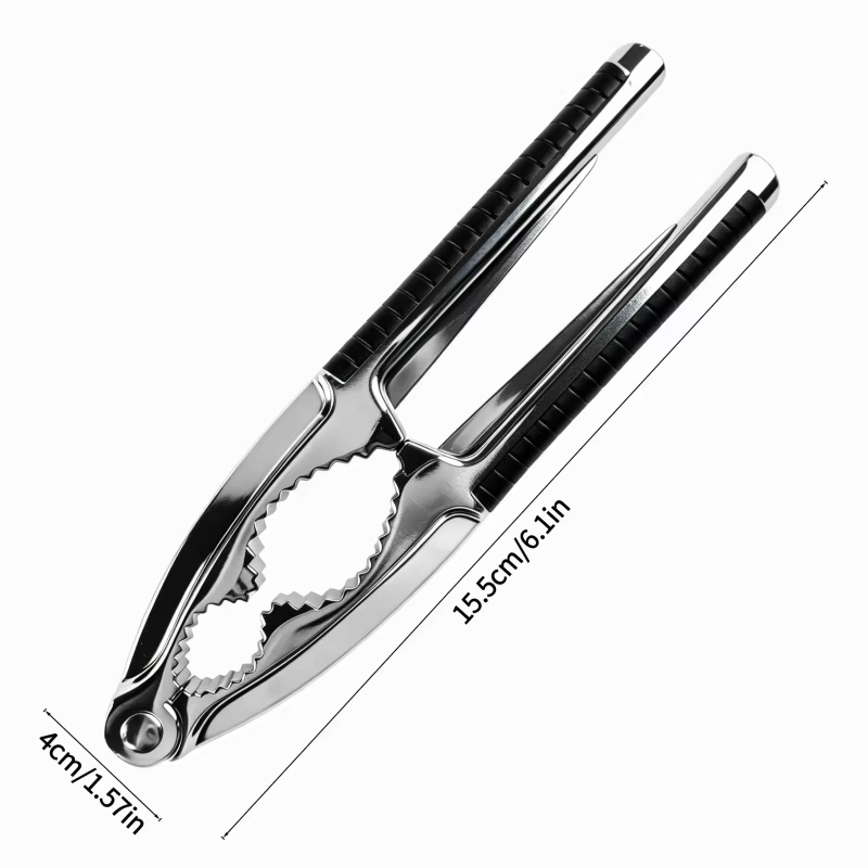 Ouvre-coquilles robuste pour crabe, outil de cuisine antidérapant et ergonomique pour ouvrir les noix