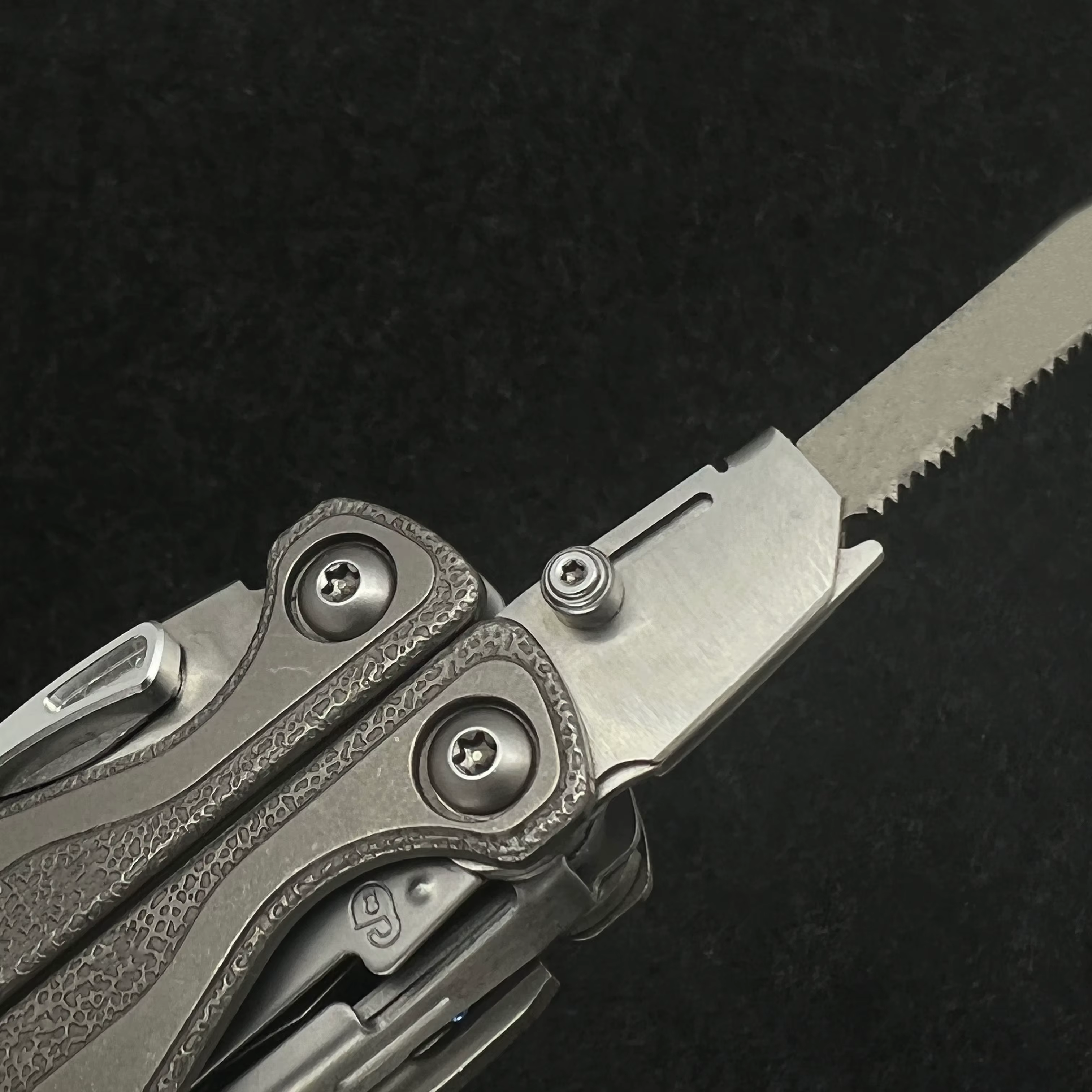 Support de scie à tige en T en acier inoxydable avec poignée pour Leatherman Charge TTI Wave Signal