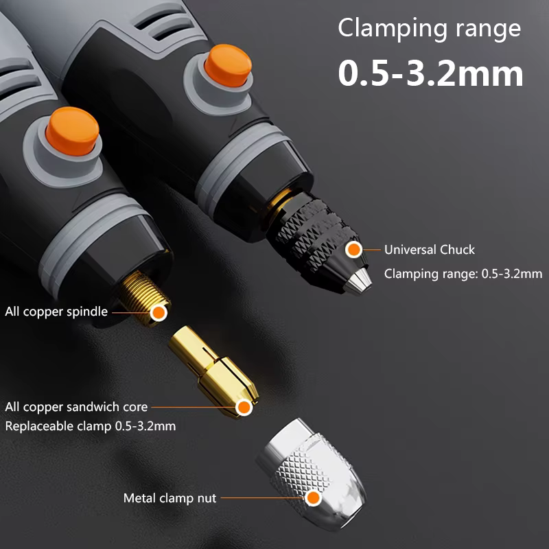 Outil rotatif sans fil USB