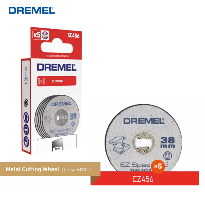 5/10/15 pièces/paquet Dremel EZ456 38mm roue de coupe en fibre de verre lame de scie outil rotatif disque abrasif pour