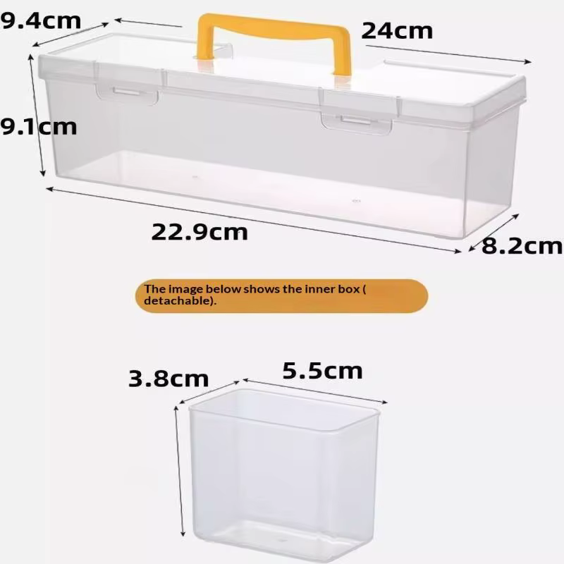 Boîte de rangement pour outils avec plusieurs compartiments