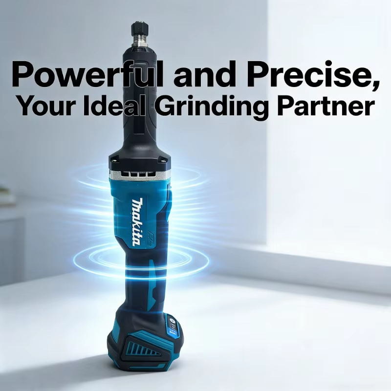 Meuleuse d'angle sans fil Makita Brushless à 4 vitesses : Machine de meulage et de polissage (unité nue)