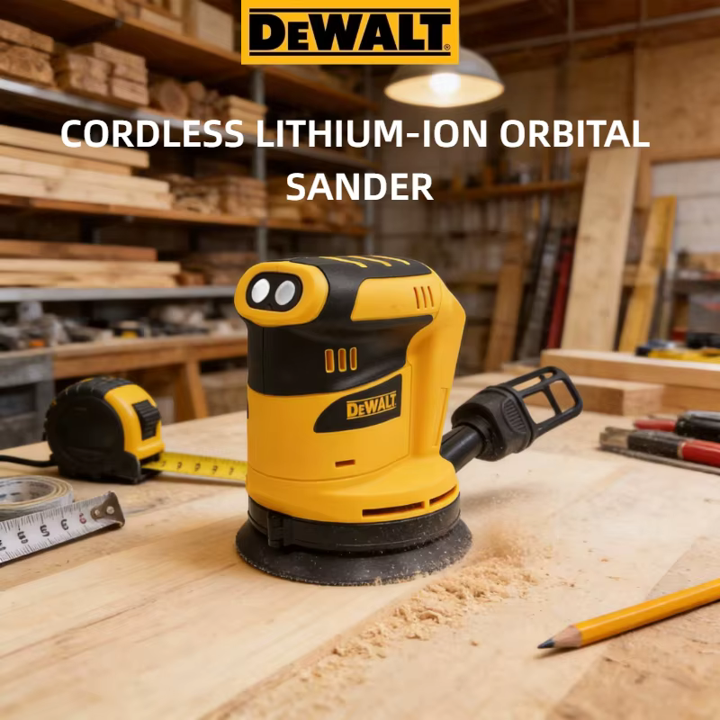 Ponceuse orbitale sans fil Dewalt : Machine de ponçage et de polissage sans fil 20V