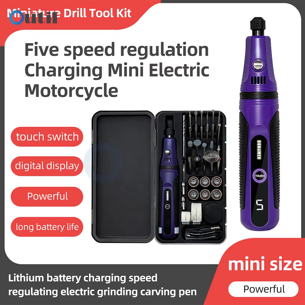 Mini perceuse électrique multifonctionnelle