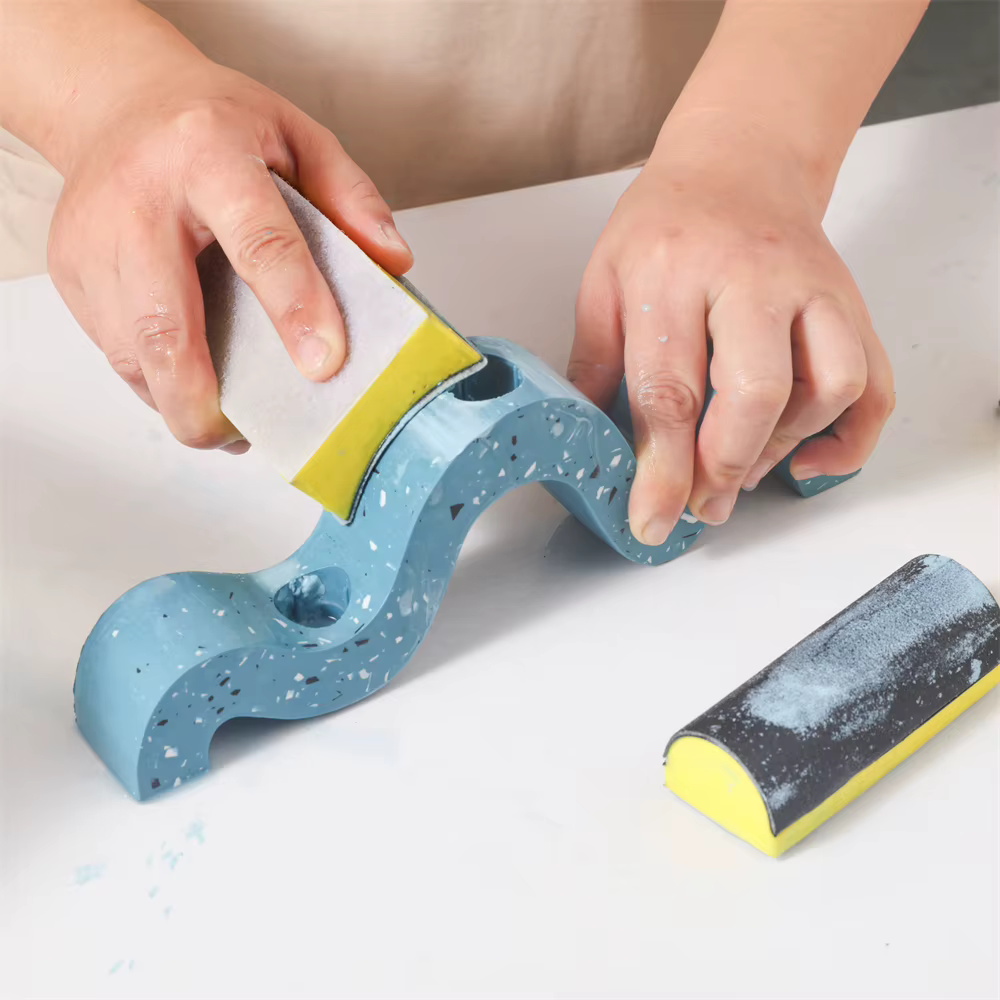 Bloc de ponçage professionnel humide et sec
