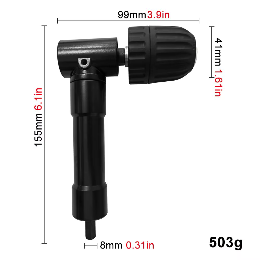 Perceuse électrique à angle droit