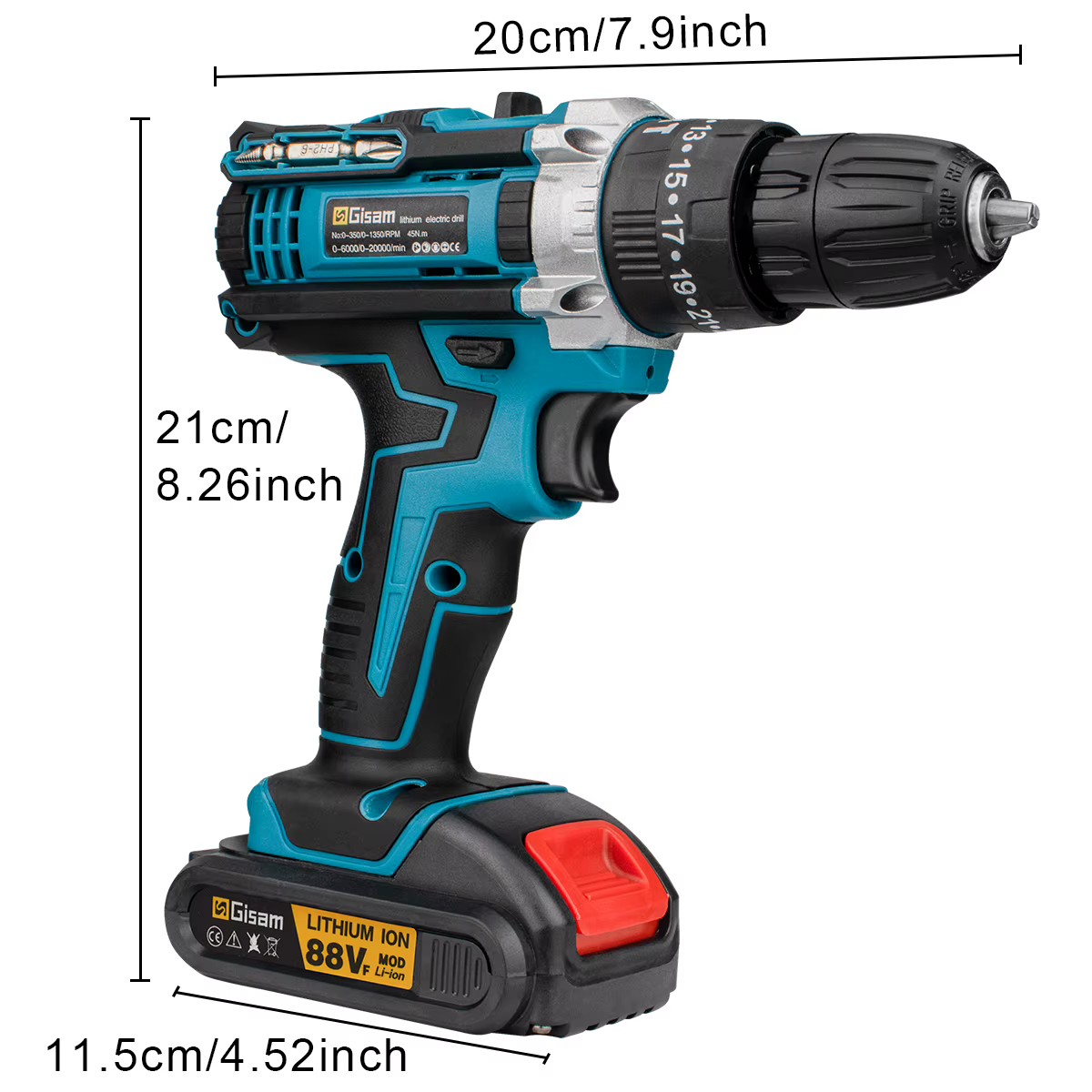 Perceuse sans fil 21V, tournevis électrique