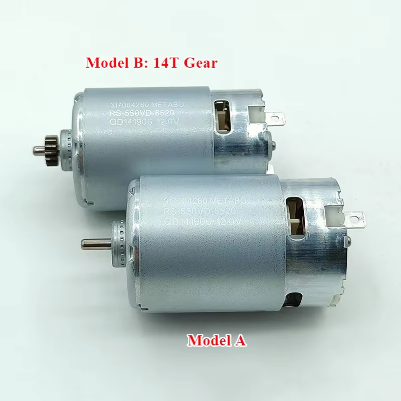 MABUCHI RS-550VD-8520 317004280 Moteur électrique haute vitesse DC 12V 22000RPM pour perceuse sans fil METABO