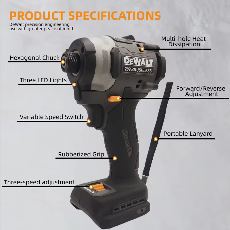 DCF850M tournevis électrique au Lithium sans brosse perceuse