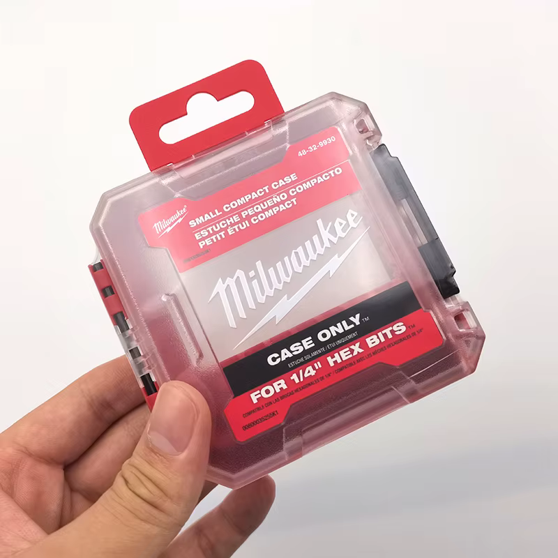 Milwaukee 48-32-9930 paquet petit étui Compact Support de perceuse pour 1/4 "embouts hexagonaux boîte à outils de stockage seulement