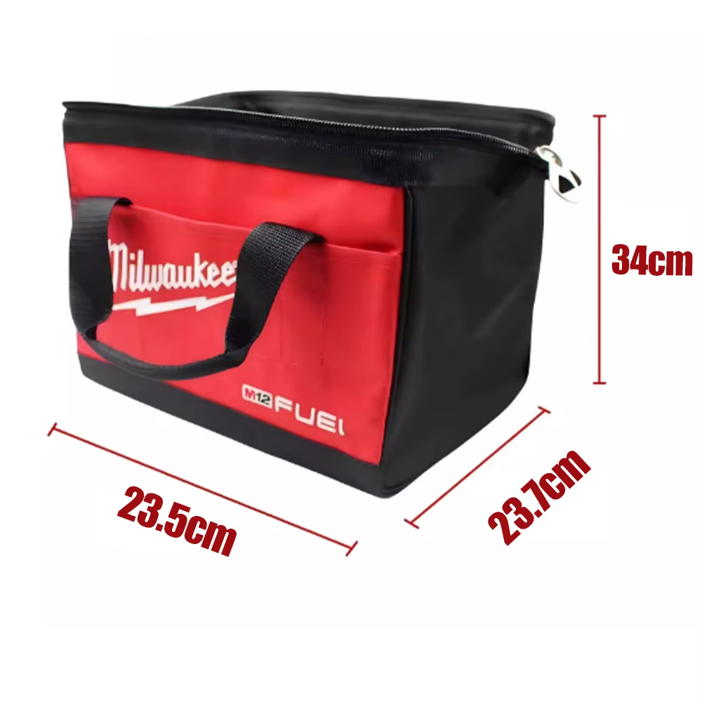 Sac de rangement pour outils électriques Milwaukee M12 FUEL de grande capacité