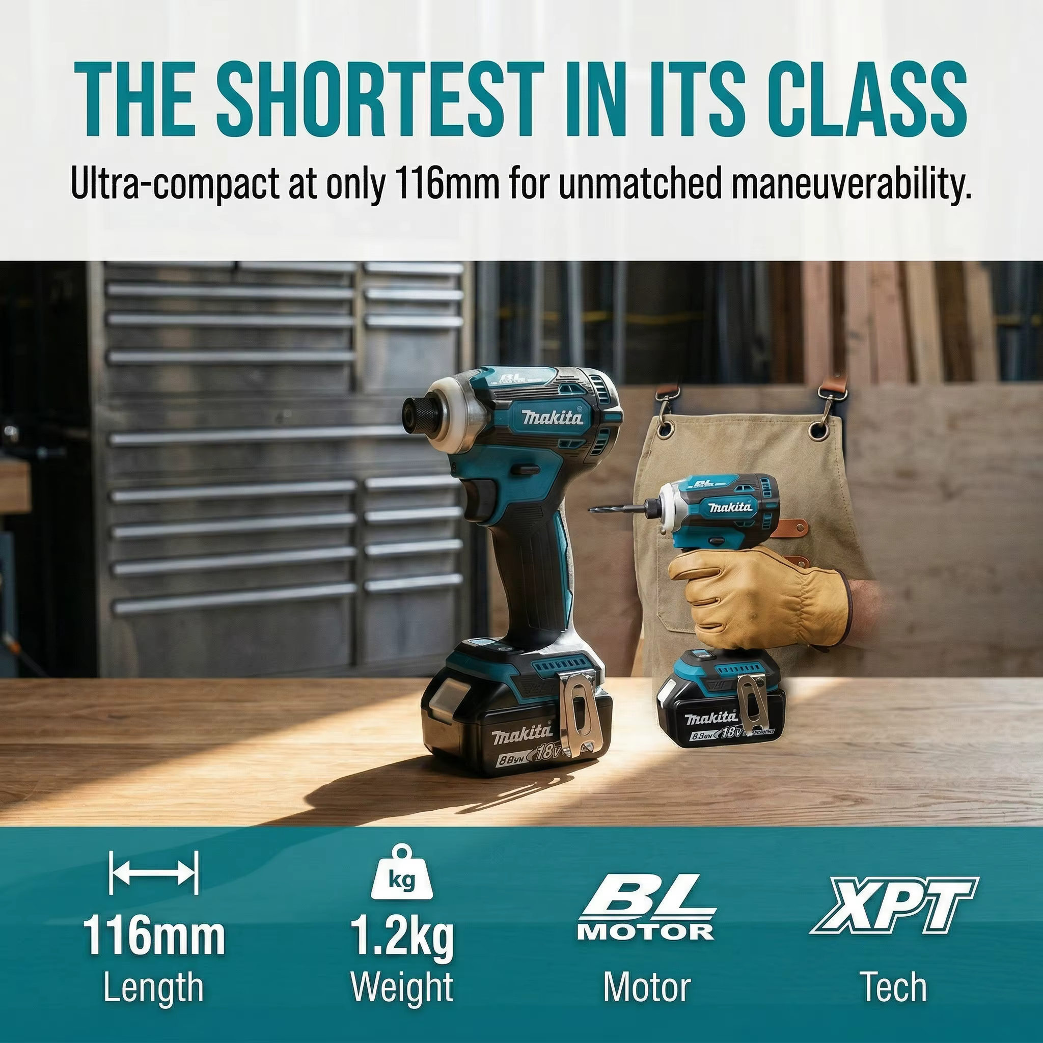 Makita DTD171 Perceuse-visseuse sans fil 18V