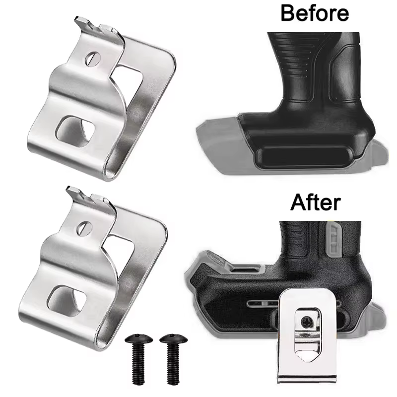 Clip de ceinture pour perceuse électrique