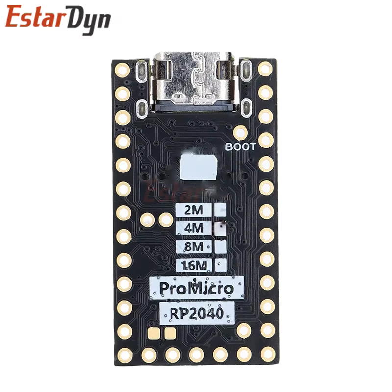 Carte de développement RP2040 Pro Micro Raspberry PI PICO double cœur prend en charge Mciro Python