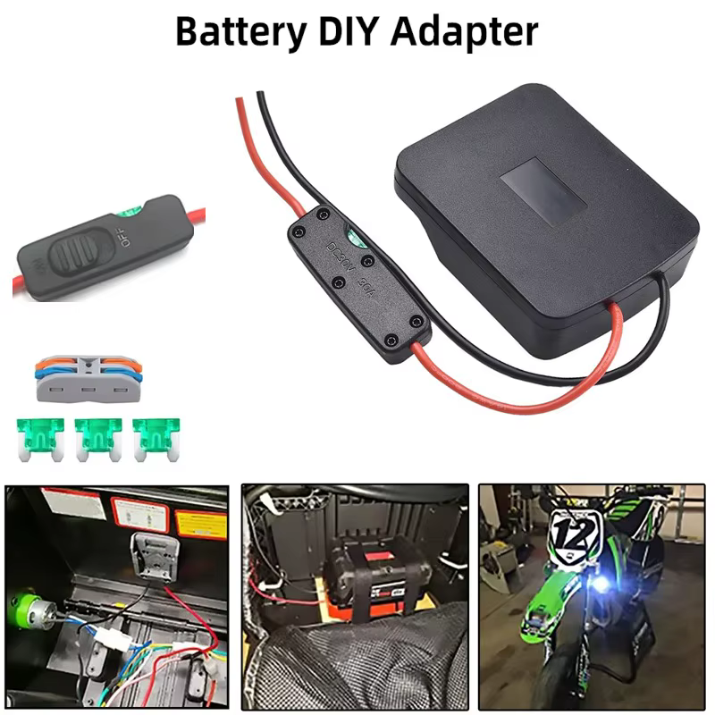 Kit de roue d'adaptateur de batterie d'alimentation