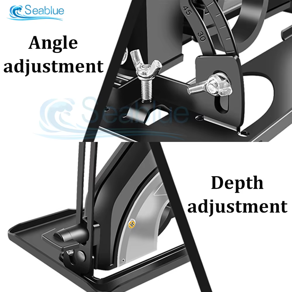 Convertisseur de meuleuse d'angle manuelle réglable en coupe 40mm