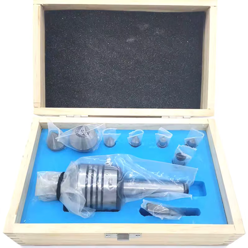 7 pièces MT2 machines-outils MT4 Center tournant à points multiples avec pointes interchangeables tour Live MT3