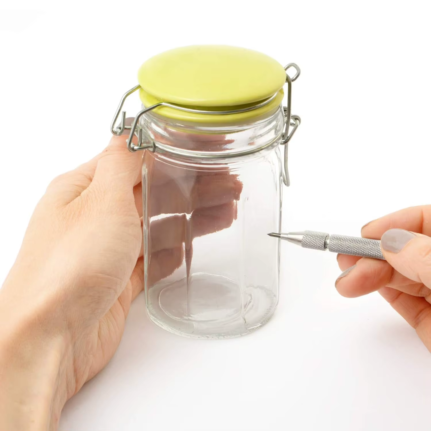 Outil de débavurage avec 11 lames pivotantes en acier rapide et stylo marqueur pour métal