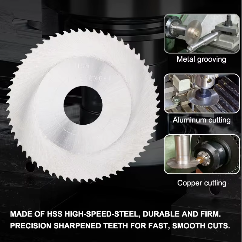 XCAN 60/63mm lame de scie à refendre et à rainurer HSS