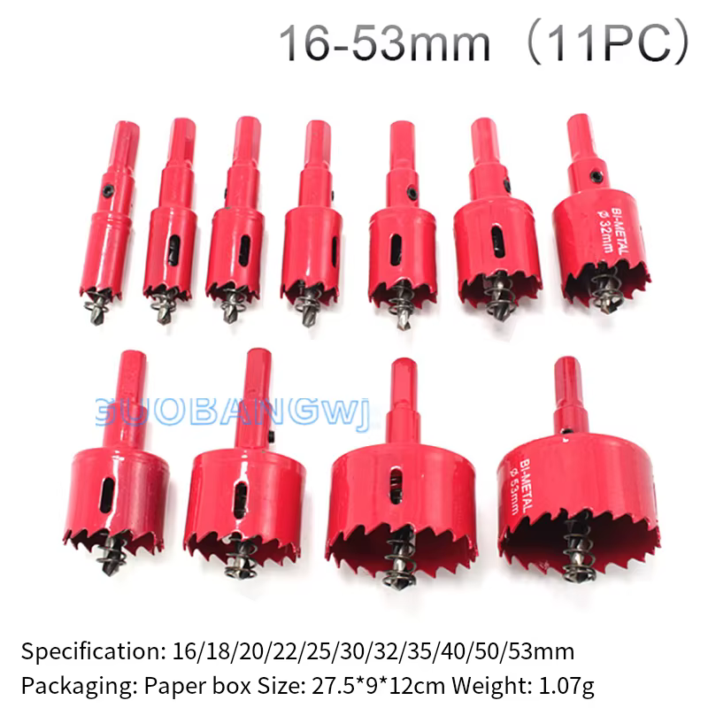 Kit de scie cloche bimétallique M42