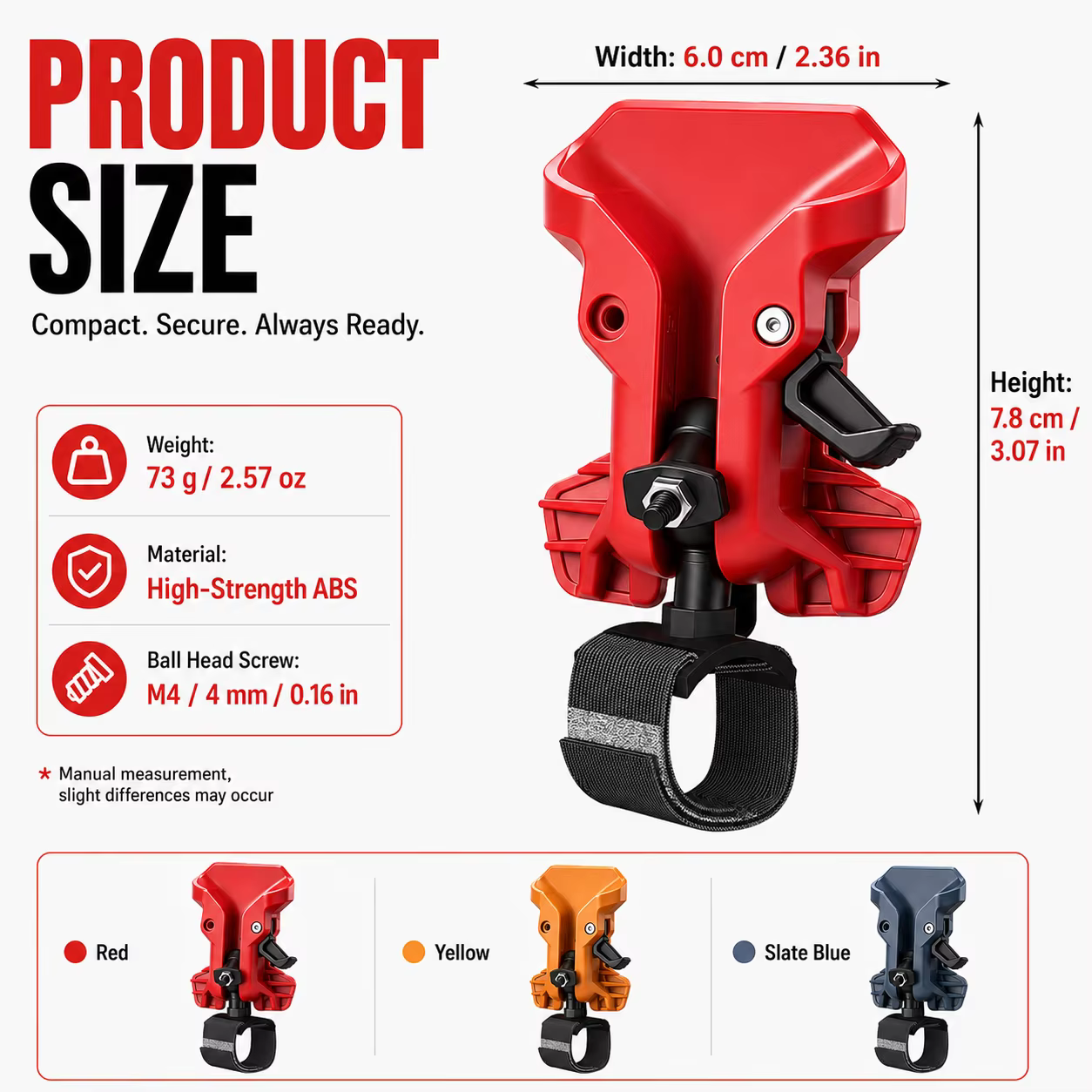 Clip de ceinture auto-serrant pour porte-outils