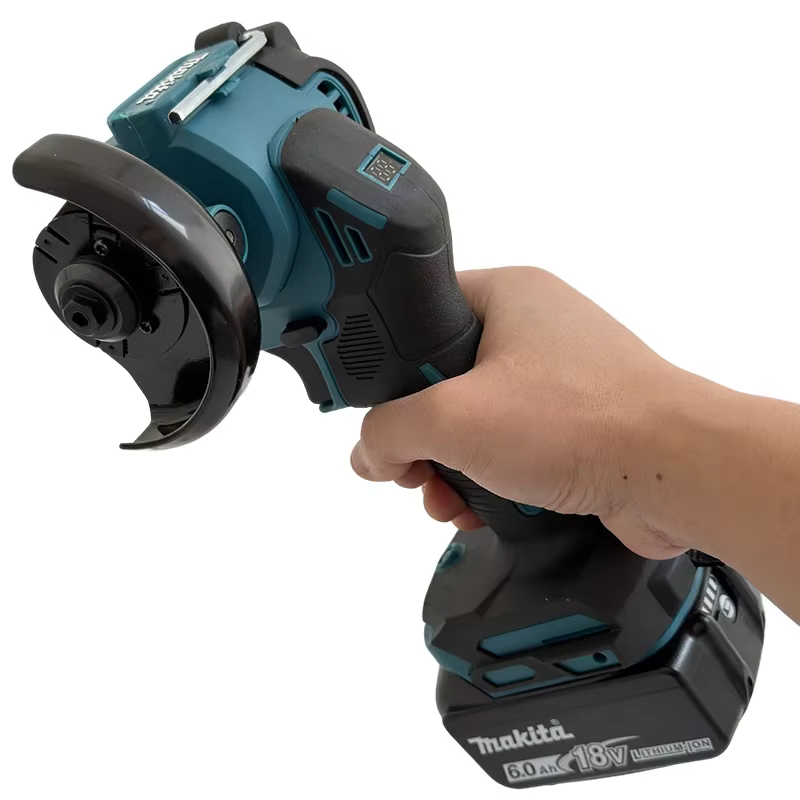 Mini-meuleuse d'angle sans fil Makita à affichage numérique pour batterie 20V / 18V