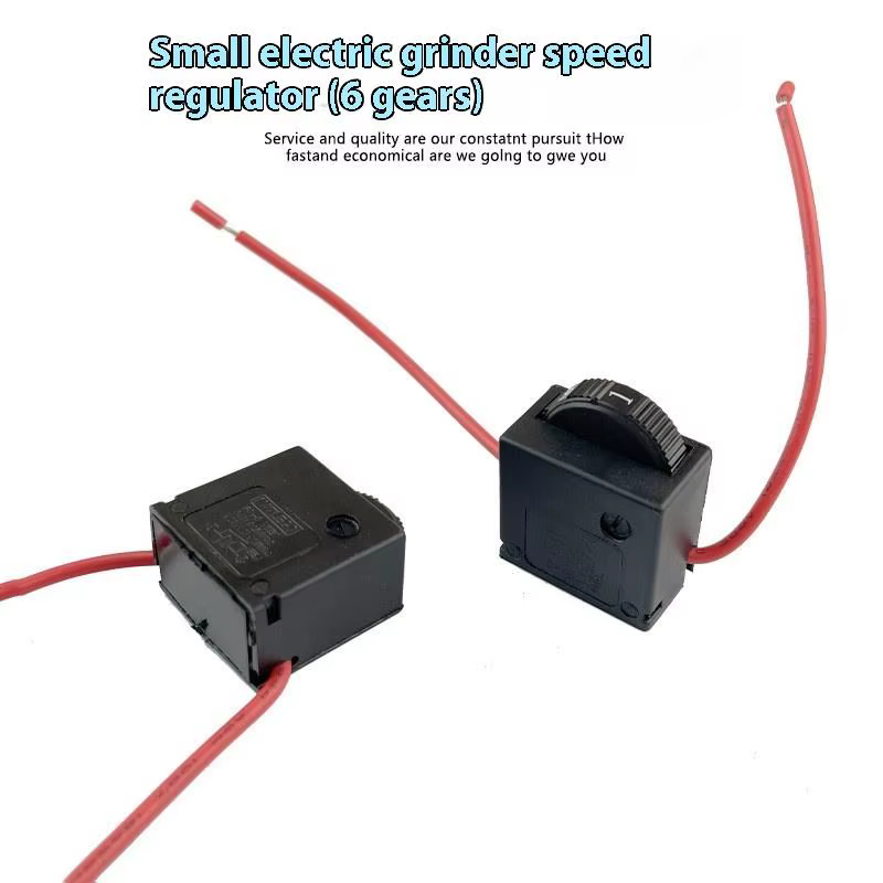 Vente flash : Contrôleur de vitesse à 6 niveaux AC220V pour meuleuse électrique DR2-6/1FE 12A 250V