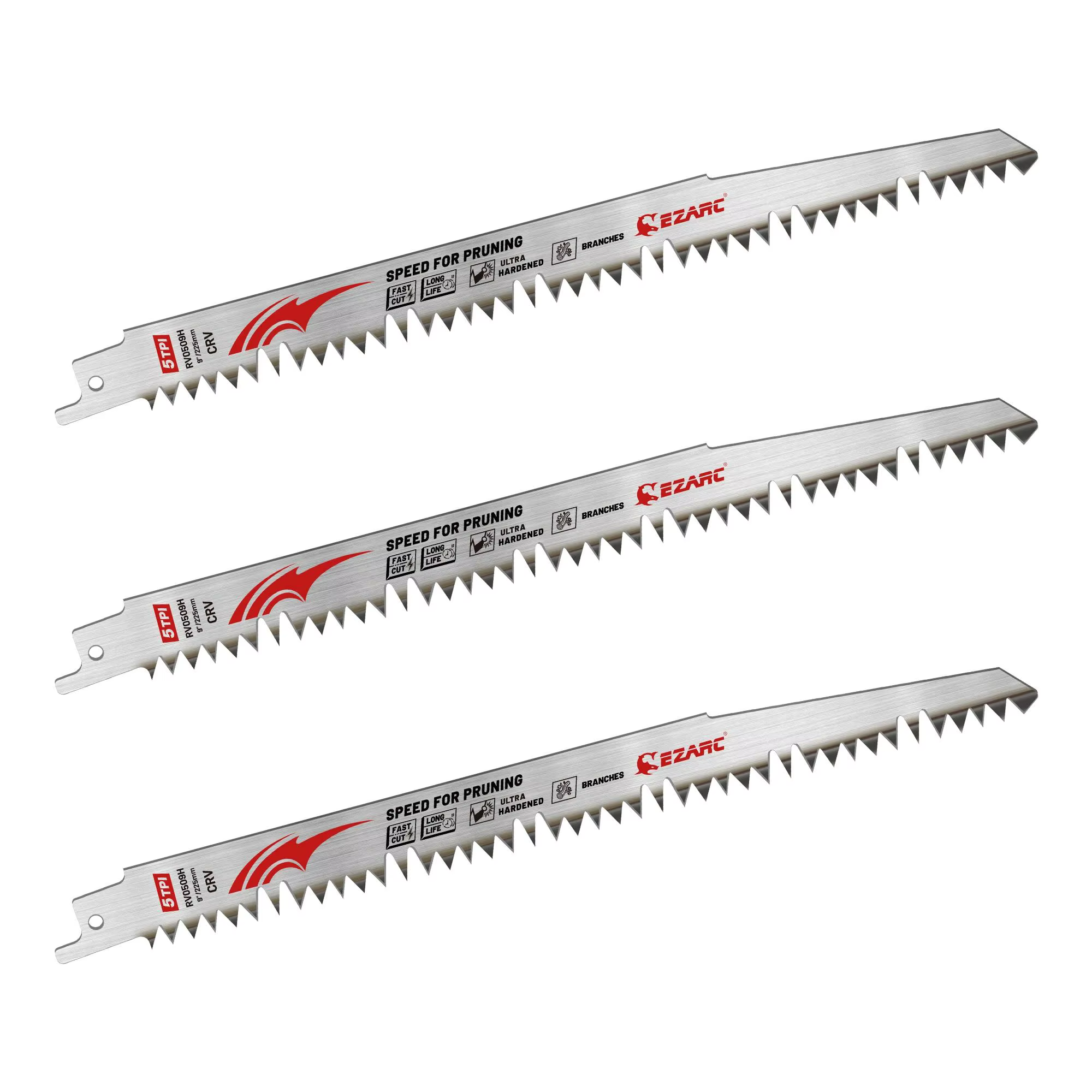 Lames de scie sabre pour élagage du bois