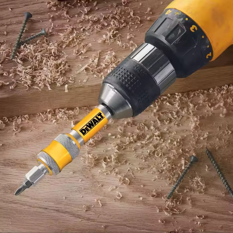 DEWALT DW2730 8 pièces Kit d'entraînement de forage avec boîte étanche à l'humidité charpentier