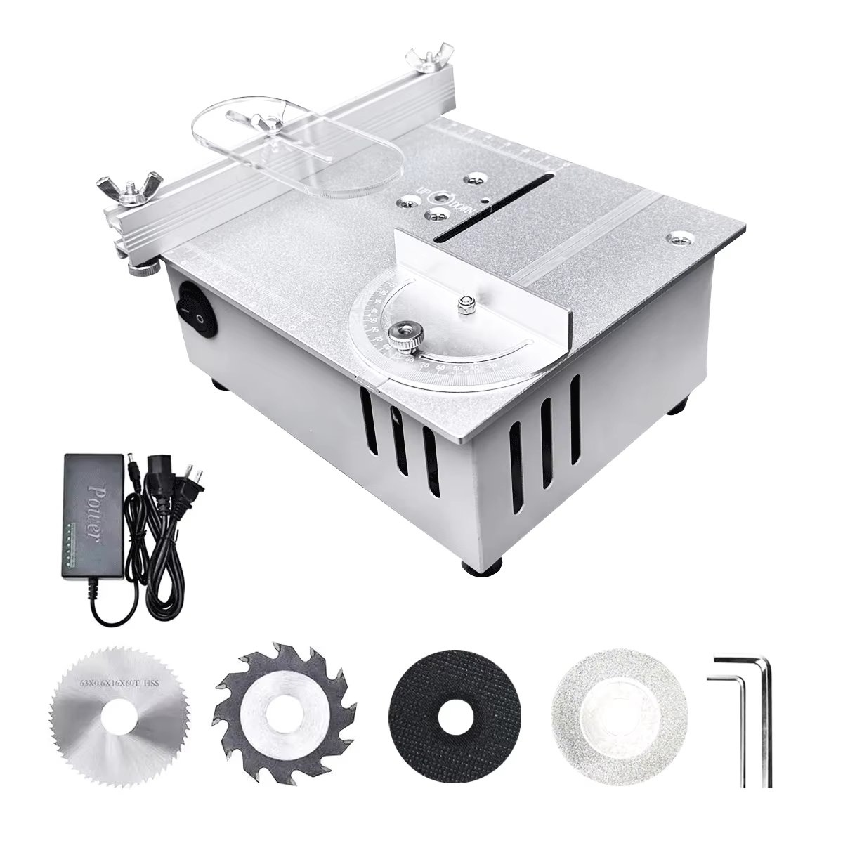 Mini scie de Table 110v-220v 0-15cm