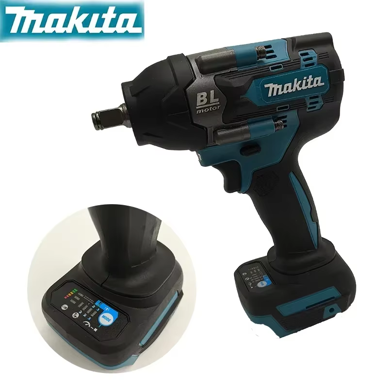 Clé à chocs sans fil Makita DTW700Z 18V - Perceuse-visseuse électrique rechargeable sans balais et outil