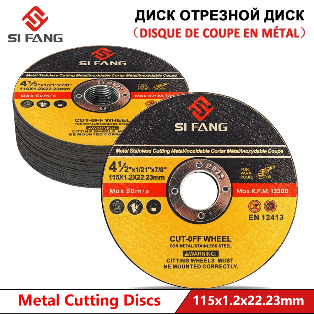 Disque de coupe en métal pour meuleuse d'angle électrique