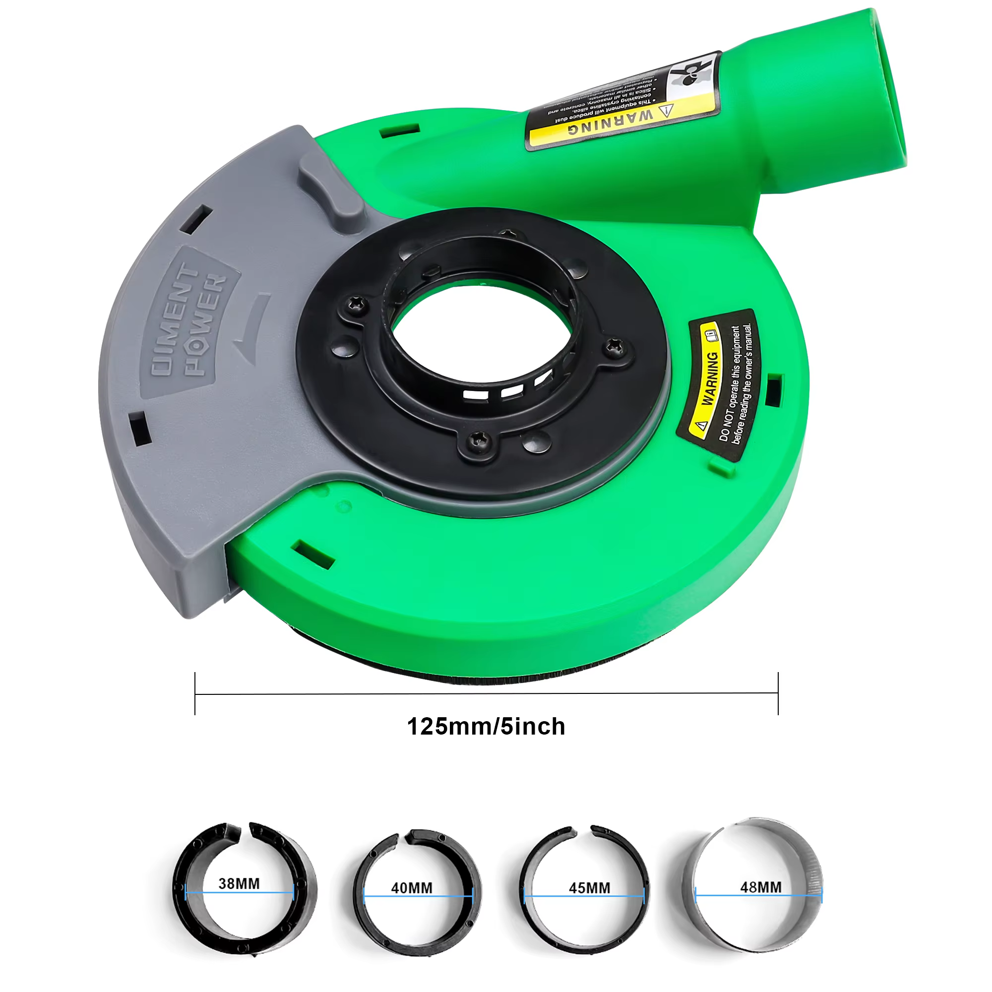 Collecteur de poussière pour meuleuse Diament Power Grinder 125 mm/4