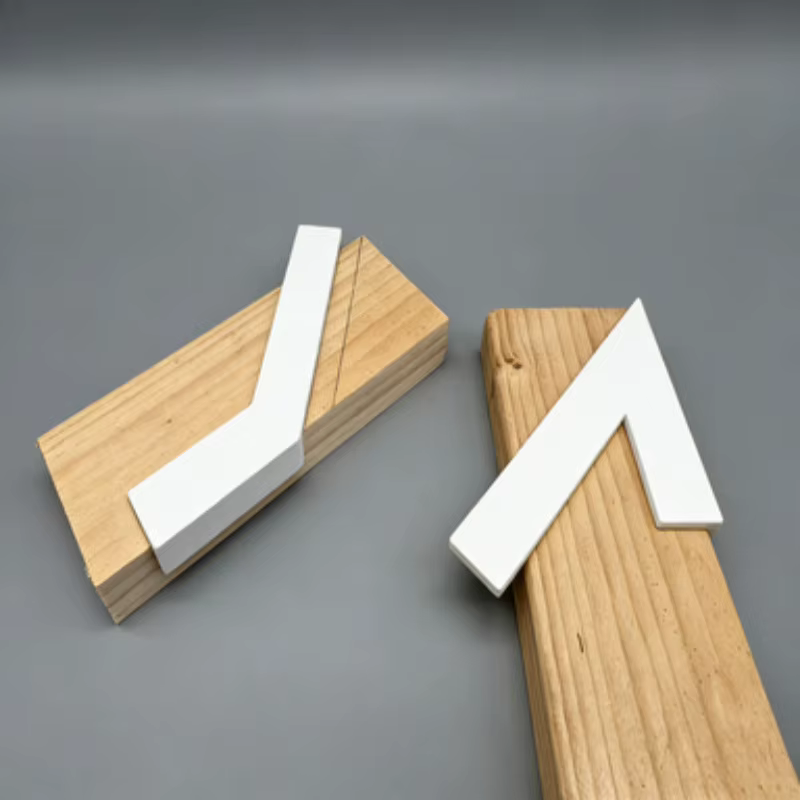 Pack double de gabarits d'angle pour le travail du bois à 45 degrés