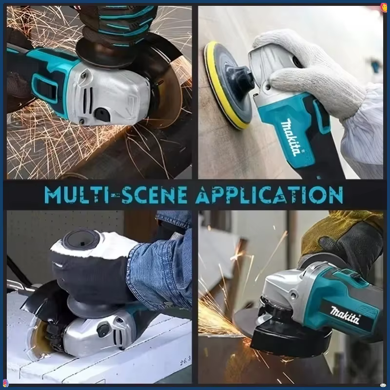 Meuleuse d'angle électrique sans fil Makita 100 mm DGA404