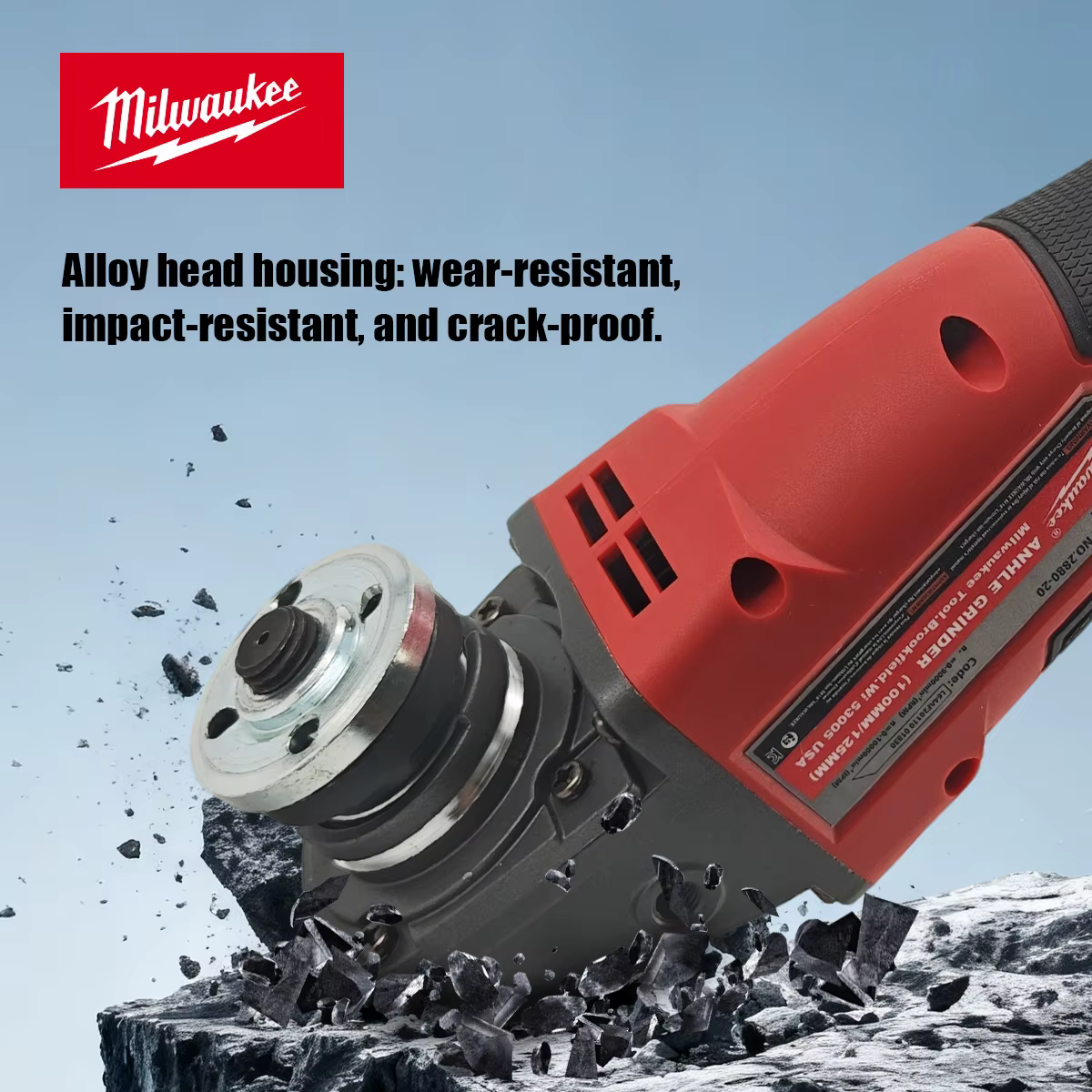 Meuleuse d'angle Milwaukee 125 mm sans balais