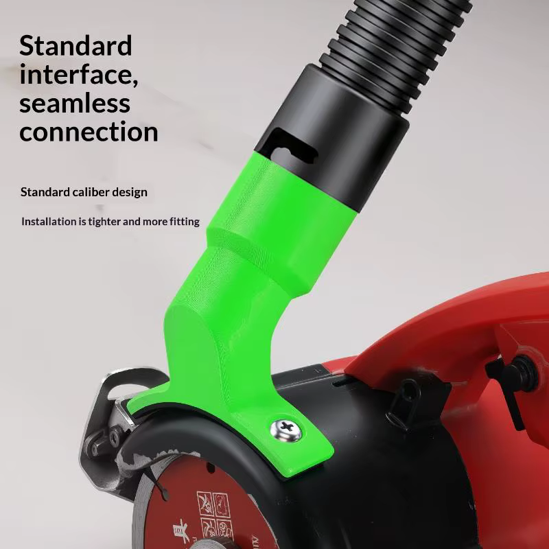 Adaptateur extracteur de poussière pour meuleuse d'angle