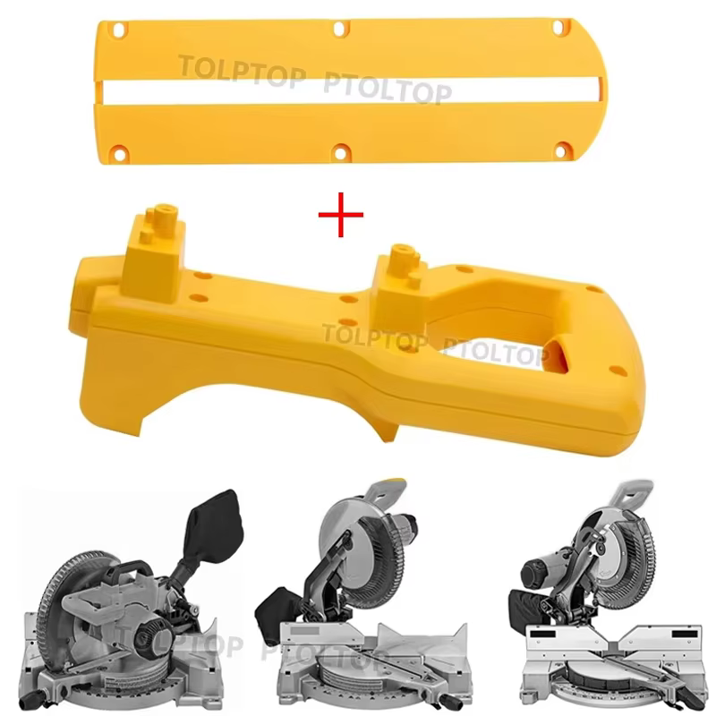 NOUVEAU Pièces de rechange pour scie à onglet Dewalt : Plaque de coupe et poignée de remplacement pour scies