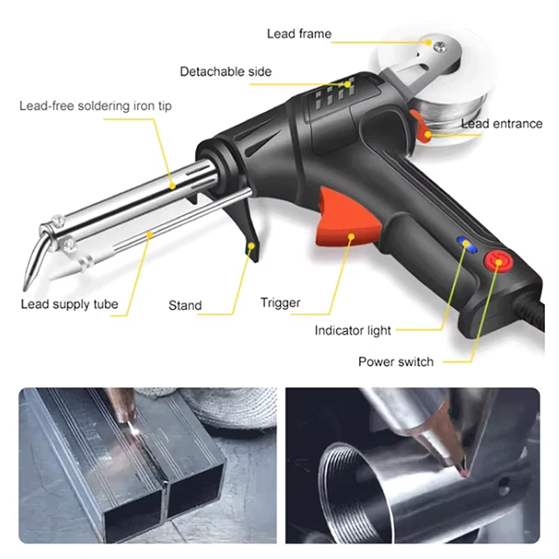 Pistolet de soudage laser pour métal