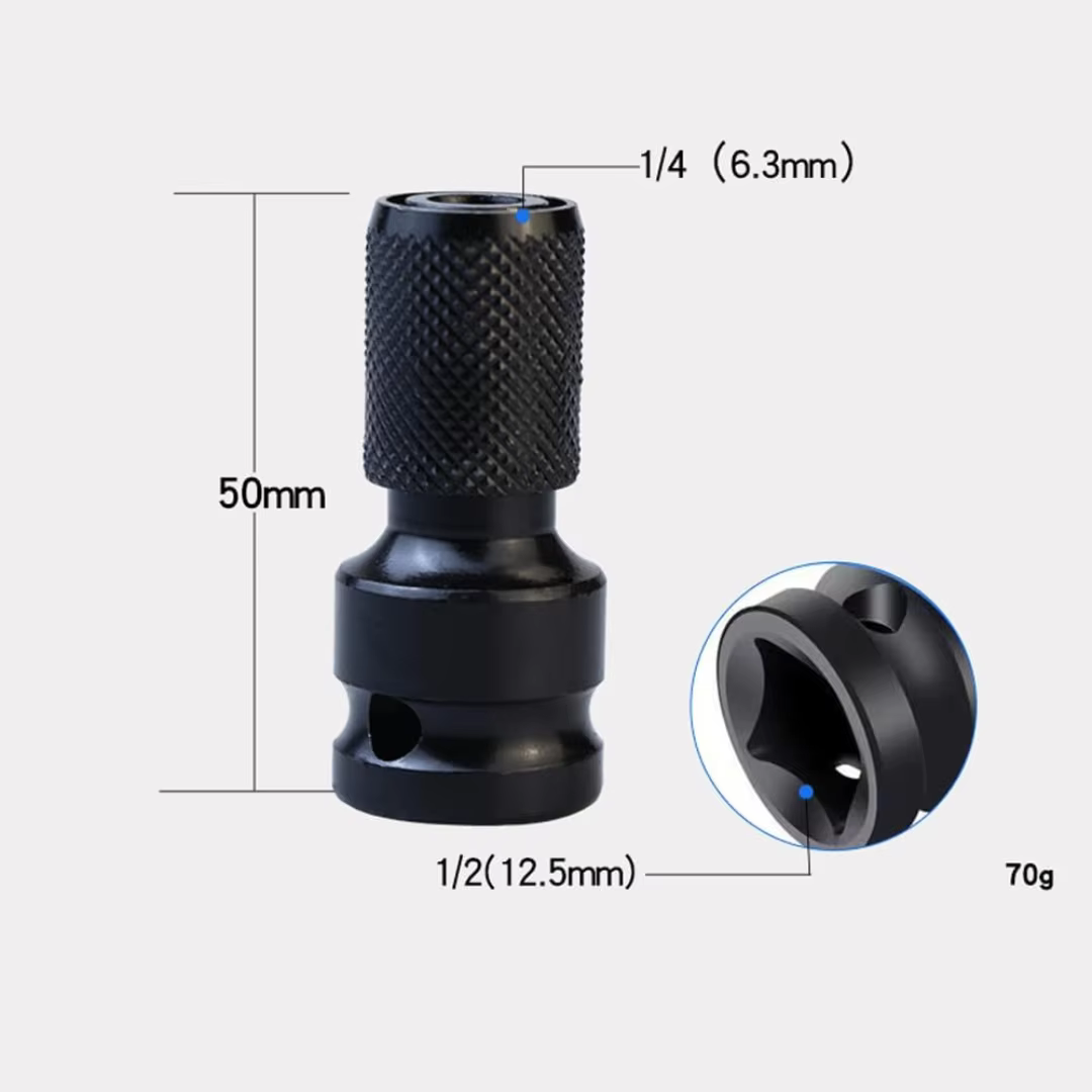 Adaptateur de mandrin de perceuse