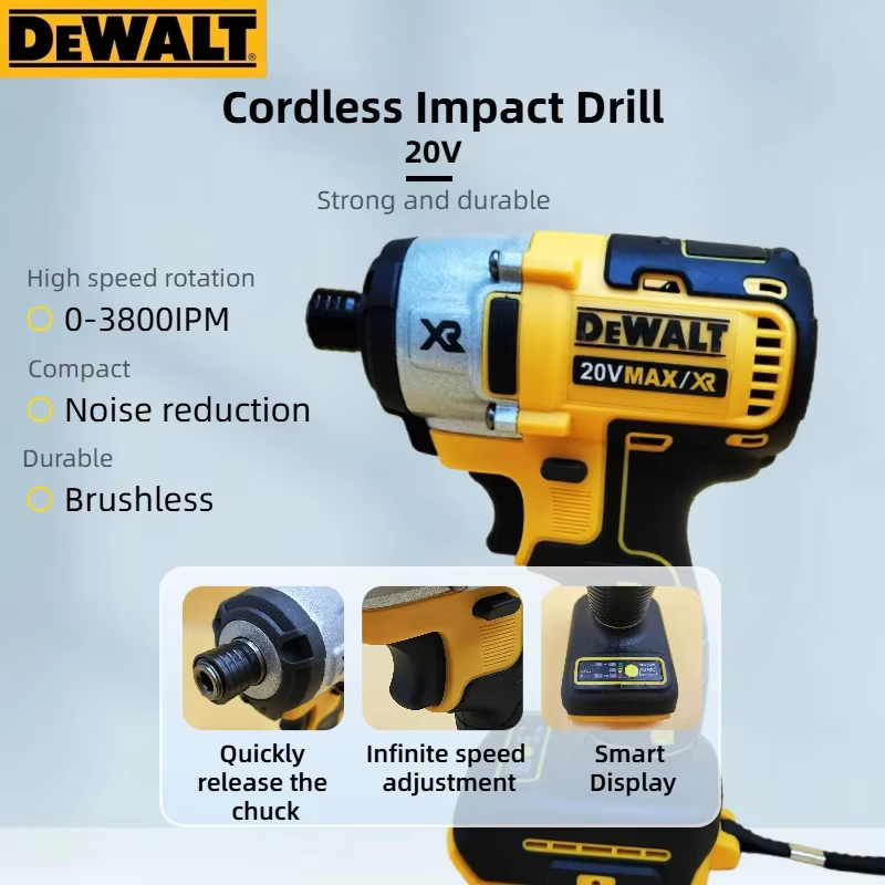Perceuse à percussion électrique Dewalt DCD887