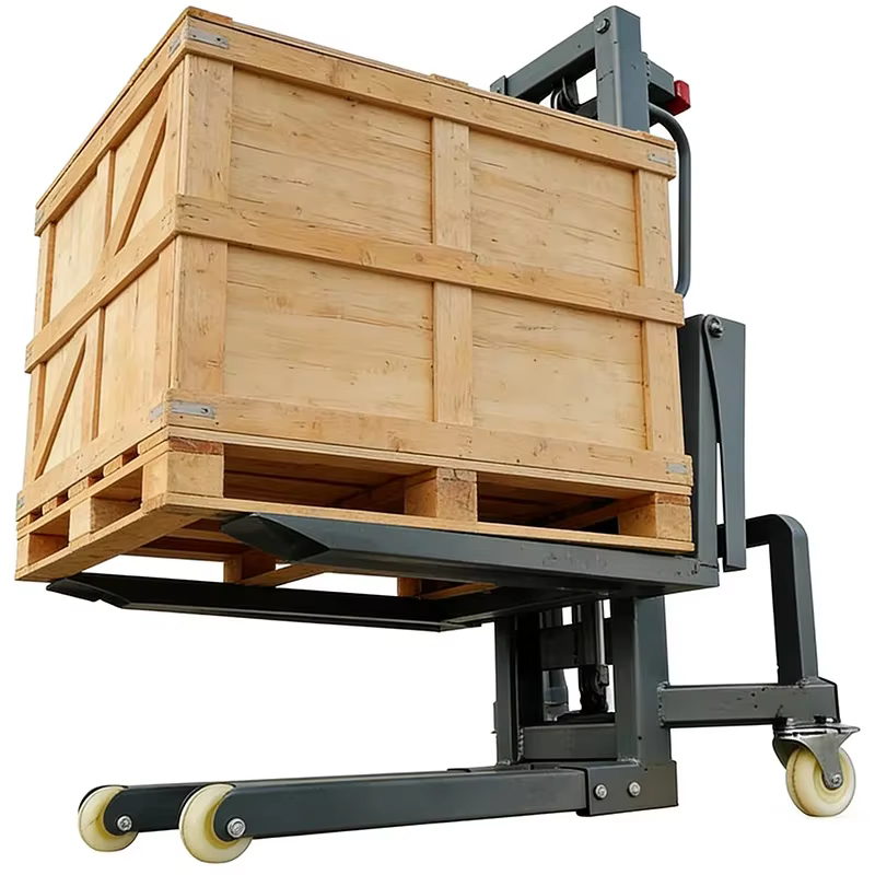 Chariot élévateur électrique portable et compact de 300 kg