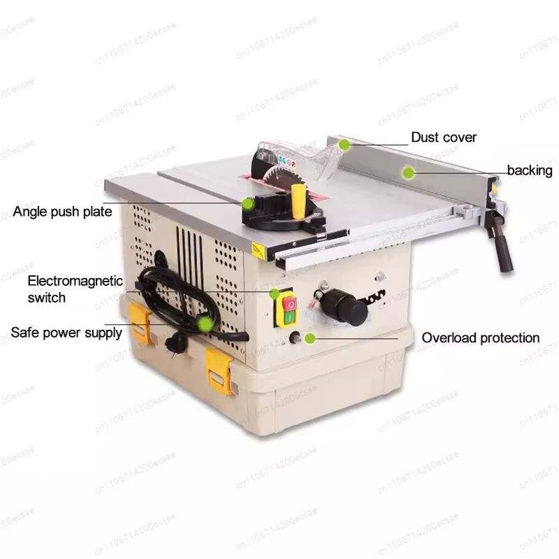 Scie à table multifonctionnelle sans poussière CB165-10