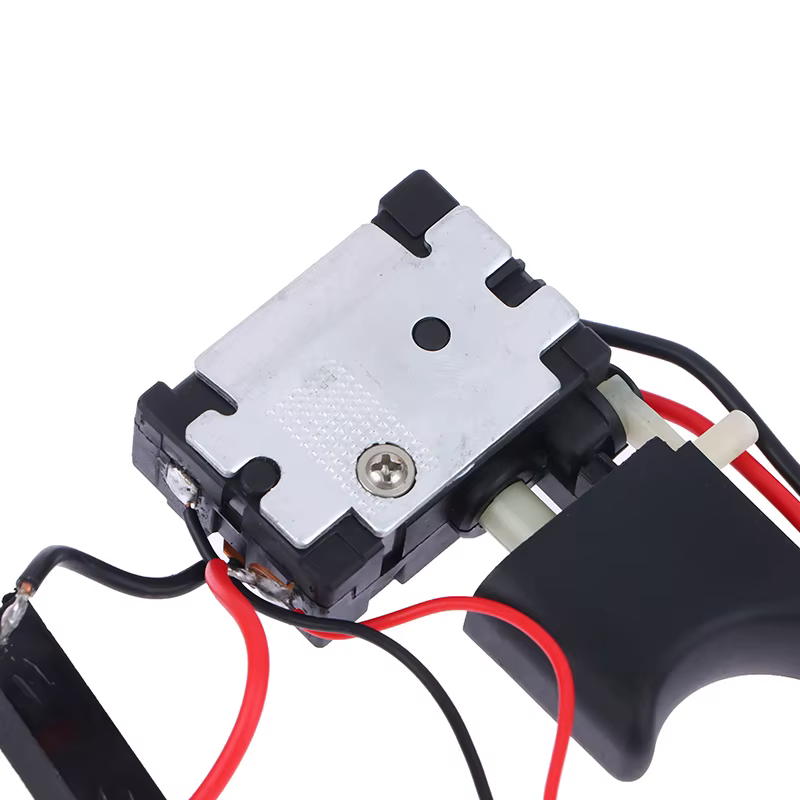 Nouveau【Interrupteur à bouton-poussoir pour perceuse électrique sans fil