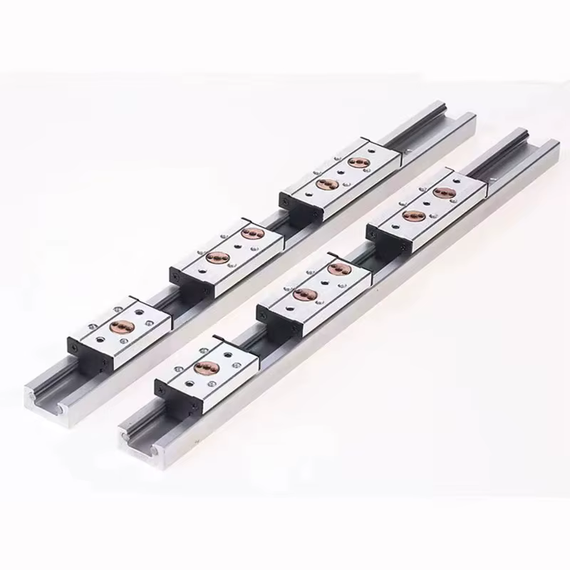 Guide linéaire à double axe intégré 28mm, glissière à roulettes SGR10 bloc SGB10 longueur de guidage SGR10 300 400 500 600 700
